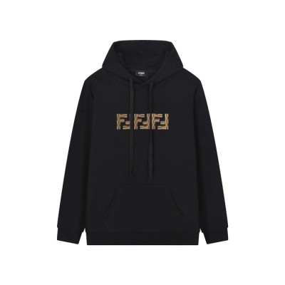 펜디 남성 FF 후드티 - Fendi Mens FF Hoodie - fec4373x