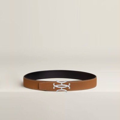 에르메스 남성 네오 리프트 리버서블 벨트 - Hermes Mens Neo Lift Reversible Belt - bel125x