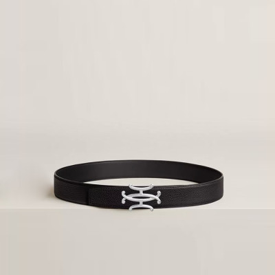 에르메스 남성 네오 리프트 리버서블 벨트 - Hermes Mens Neo Lift Reversible Belt - bel127x