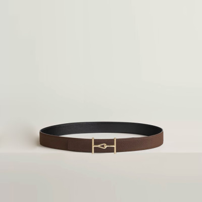 에르메스 남성 점보 리버서블 벨트 - Hermes Mens Jumbo Reversible Belt - bel128x