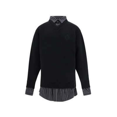 발렌시아가 남성 폴로 니트 - Balenciaga Mens Polo Knitwear - bac4440x