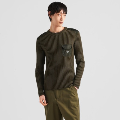 프라다 남성 라운드 스웨터 - Prada Mens Round Sweater - prc4495x