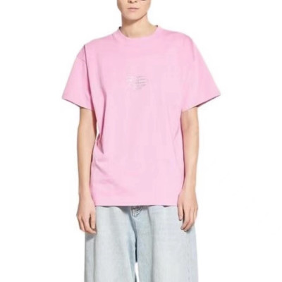 발렌시아가 남성 라운드 반팔 티셔츠 - Balenciaga Mens Round Tshirt - bac4512x