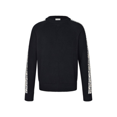 디올 남성 라운드 스웨터 - Dior Mens Round Sweater - dic4514x