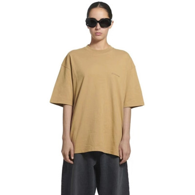 발렌시아가 여성 라운드 반팔 티셔츠 - Balenciaga Womens Round Tshirt - bac4530x