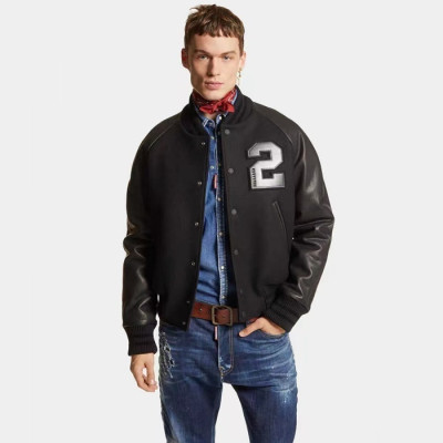 디스퀘어드 남성 가죽 자켓 - Dsquared2 Mens Leather Jacket - dsc4569x