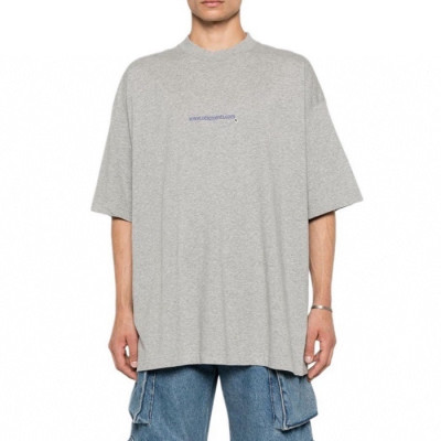 베트멍 남/녀 라운드 반팔 티셔츠 - Vetements Unisex Over Size Tshirts - vec4579x