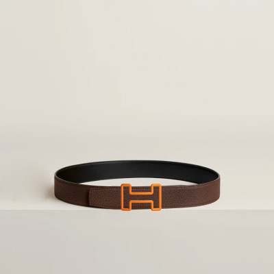 에르메스 남성 투나잇 리버서블 벨트 - Hermes Mens Tonight Color Reversible Belt - bel136x