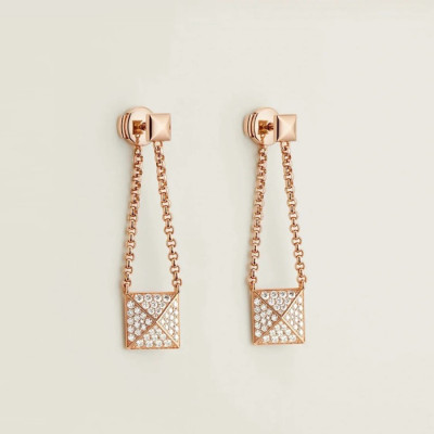 에르메스 여성 골드 이어링 - Hermes Womens Gold Earring - acc2843x