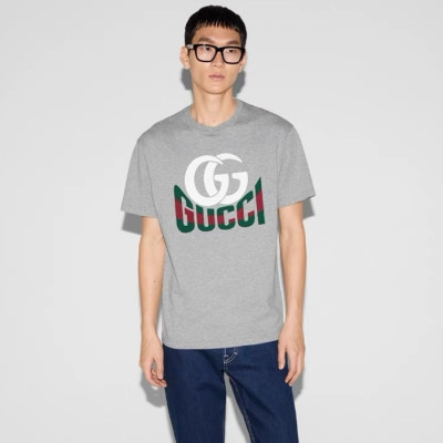 구찌 남성 라운드 반팔티 - Gucci Mens Round Tshirt - guc4601x