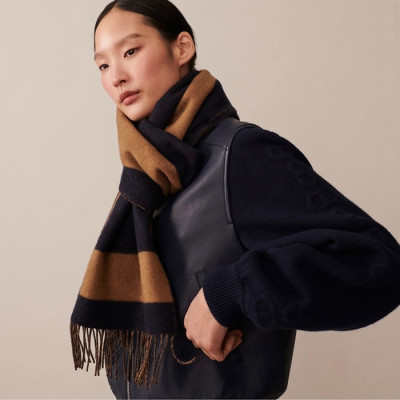 에르메스 여성 양면 머플러 - Hermes Womens Reversible Muffler - acc2860x