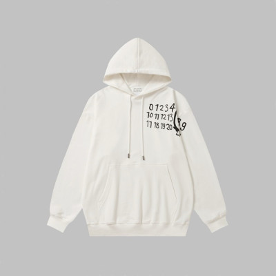 메종 마르지엘라 남성 베이직 후드티 - Maison margiela Mens Basic Hoodie - mac4673x