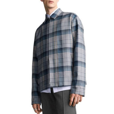 디올 남성 체크 셔츠 - Dior Mens Flanner Shirt - dic4704x