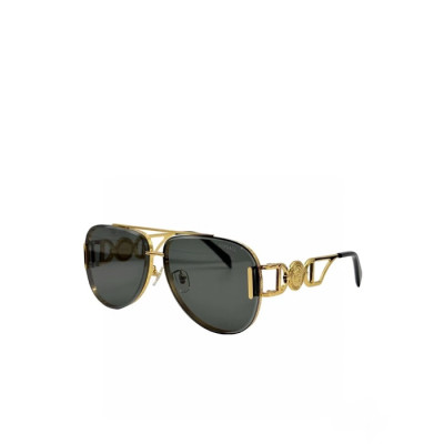 베르사체 남성 프리미엄 메탈 프레임 선글라스 - Versace Mens Premium Metal Frame Sunglasses - acc2931x