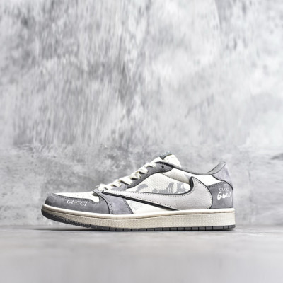 나이키 남/녀 로우 스니커즈 - Nike Air Jordan 1 Low Unisex Sneaker - nis2973x